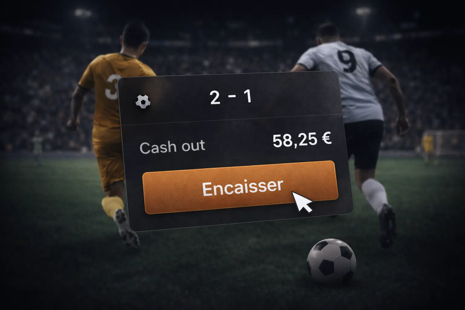 Concept cash out encaissement